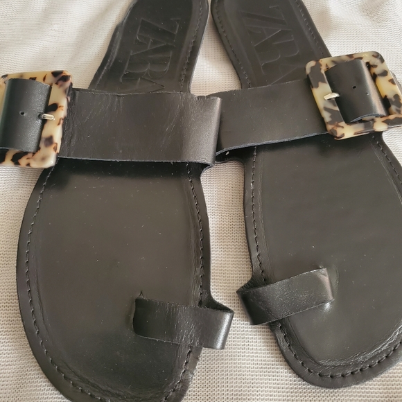 Sold! Zara Sandals - Picture 1 of 4